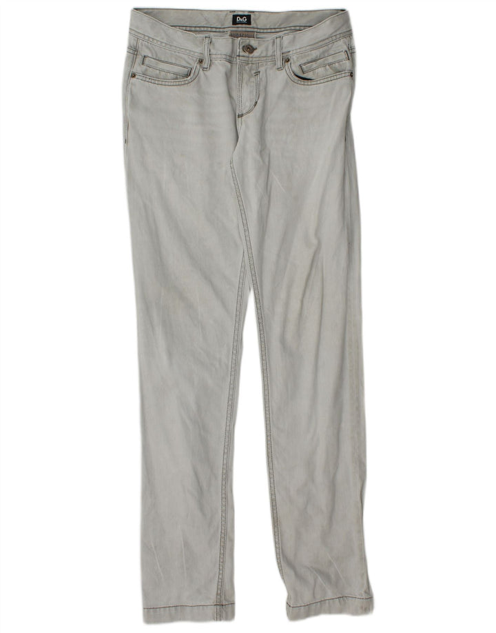 Dolce & Gabbana Mens Slim Jeans W31 L34 Blue Cotton