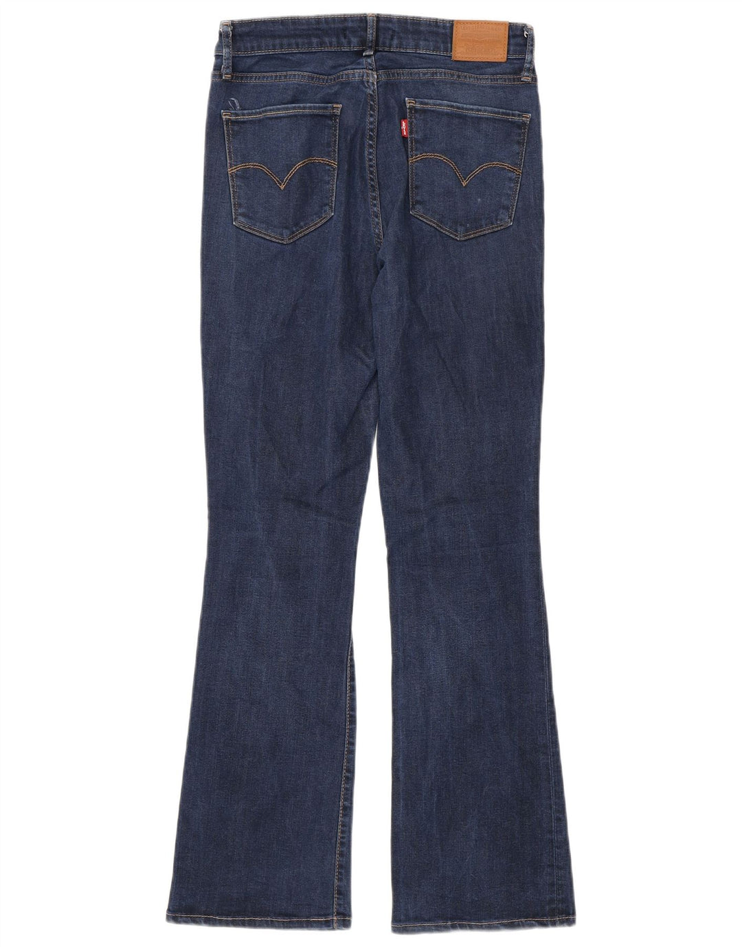 Levi's Womens 725 High Rise Bootcut Jeans W29 L32 Navy Blue Lyocell