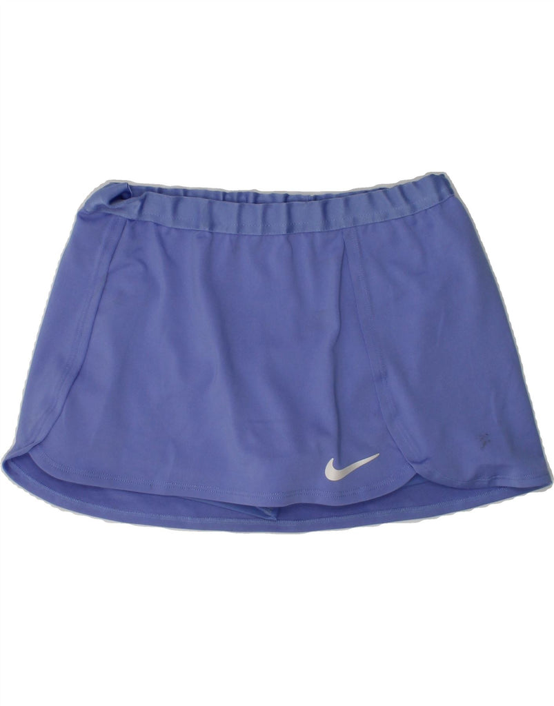 NIKE Girls Dri Fit Skort 10-11 Years Medium  Purple | Vintage Nike | Thrift | Second-Hand Nike | Used Clothing | Messina Hembry 