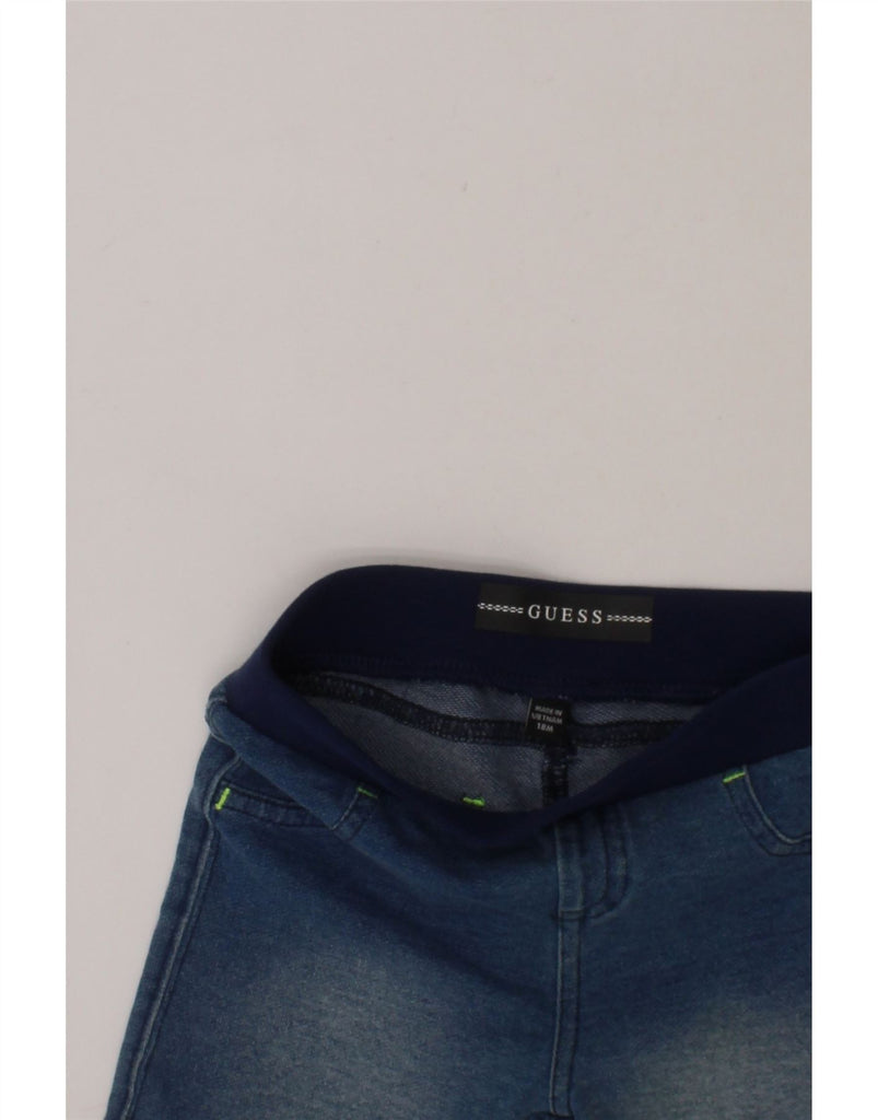 GUESS Baby Boys Denim Shorts 12-18 Months W20 Blue Cotton Vintage Guess and Second-Hand Guess from Messina Hembry 