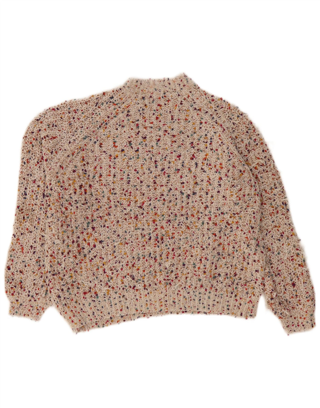 Marks & Spencer Womens Turtle Neck Jumper Sweater UK 14 Medium Multicoloure