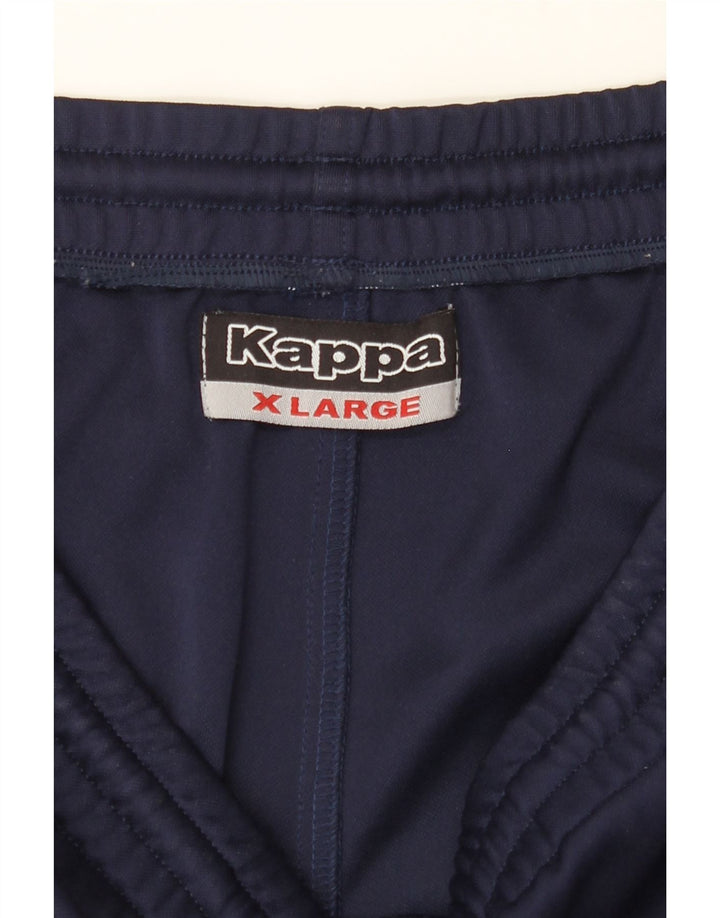 KAPPA Mens Tracksuit Trousers XL  Navy Blue Polyester Vintage Kappa and Second-Hand Kappa from Messina Hembry 