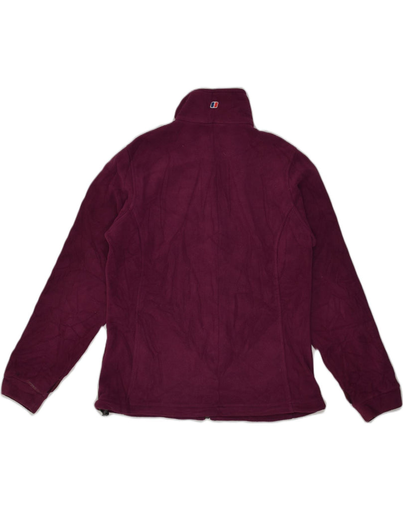 BERGHAUS Womens Fleece Jacket UK 14 Large Purple | Vintage Berghaus | Thrift | Second-Hand Berghaus | Used Clothing | Messina Hembry 