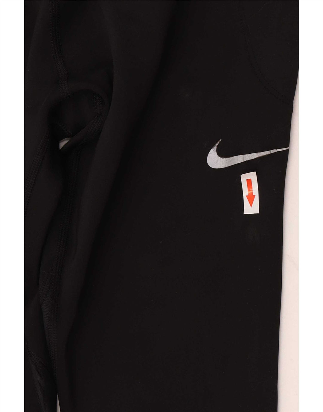 Nike Womens Leggings UK 16 Large  Black Polyester