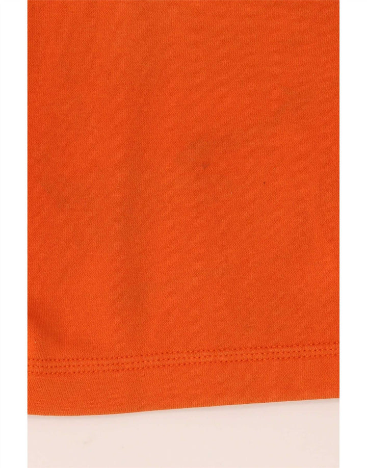 Nike Mens Sport Shorts Medium Orange Cotton