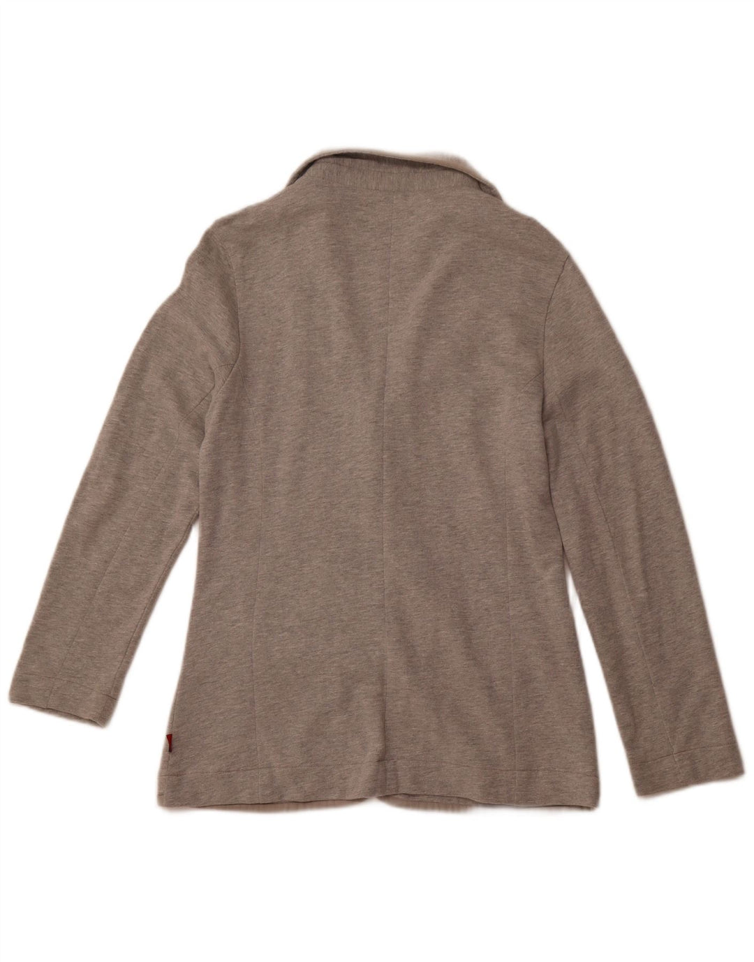 KAPPA Womens 3 Button Blazer Jacket UK 14 Large Grey Cotton