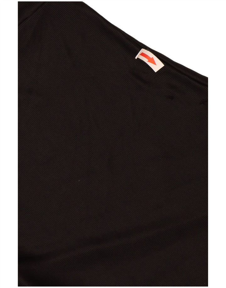 Cos Womens Oversized T-Shirt Top UK 14 Medium Black Viscose