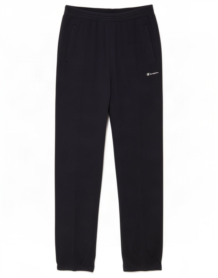 Champion Mens Tracksuit Trousers Large Navy Blue Polyester
