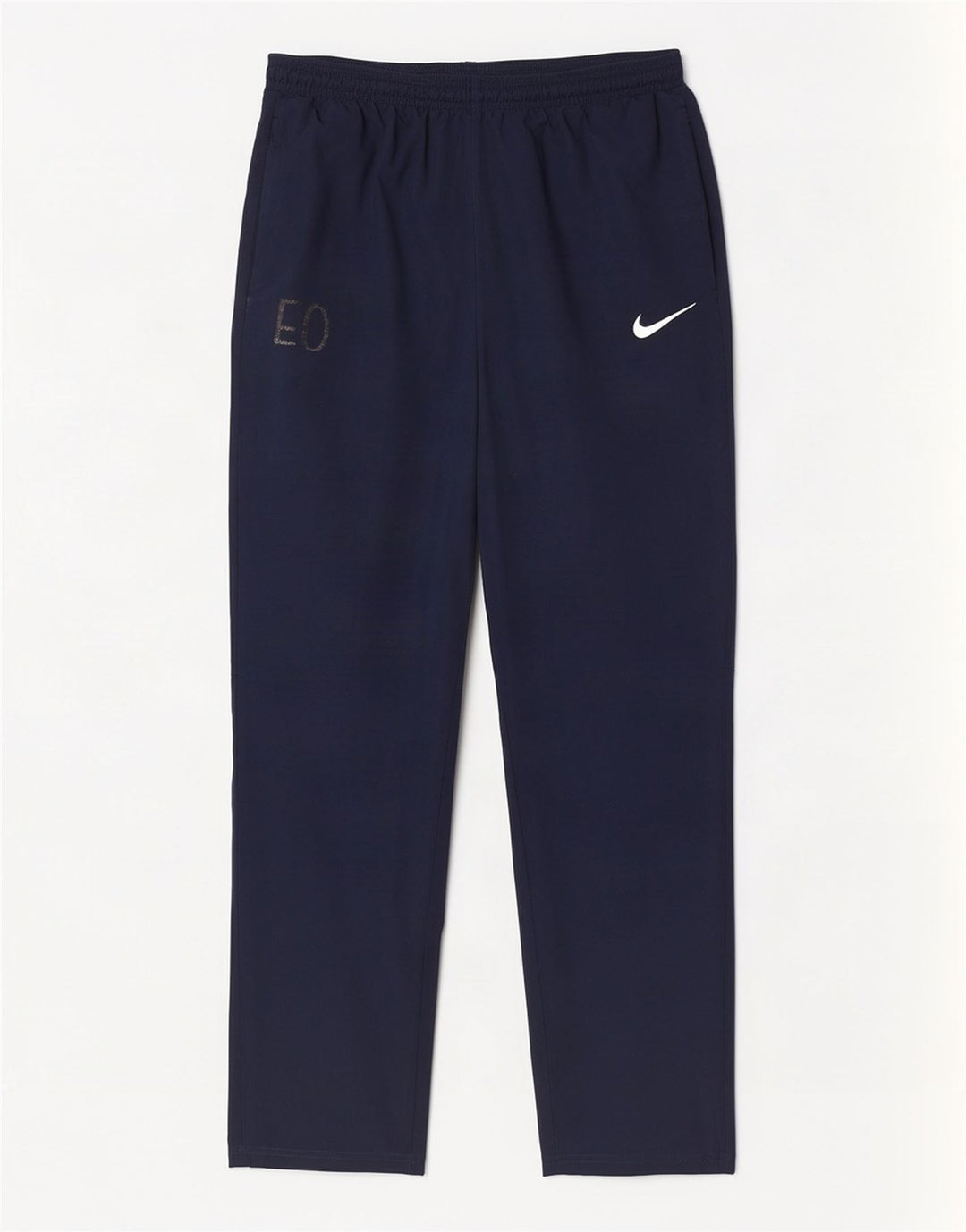 Nike Mens Dri Fit Tracksuit Trousers Large Navy Blue Polyester