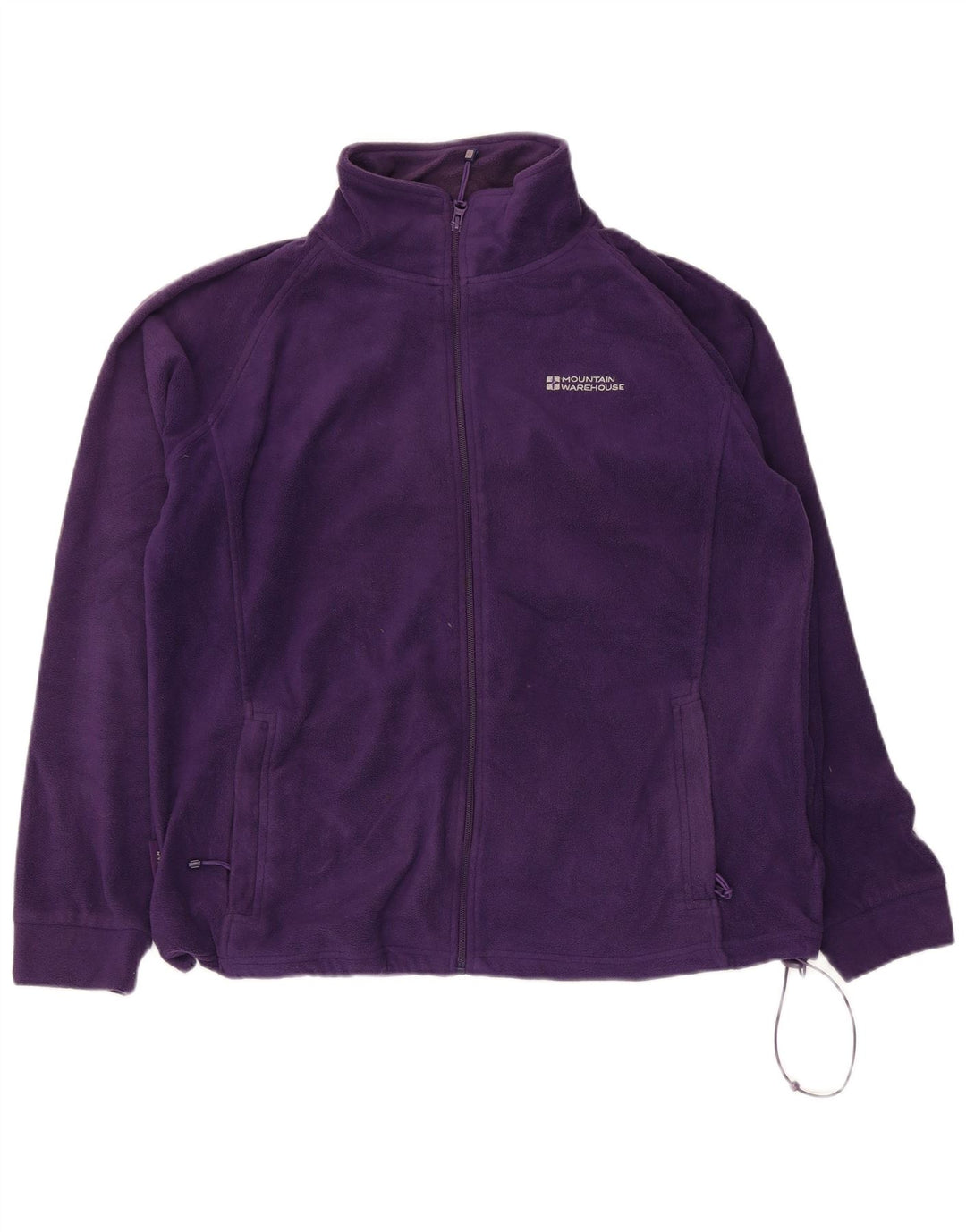 Mountain Warehouse Womens Fleece Jacket UK 16 large Purple Polyester