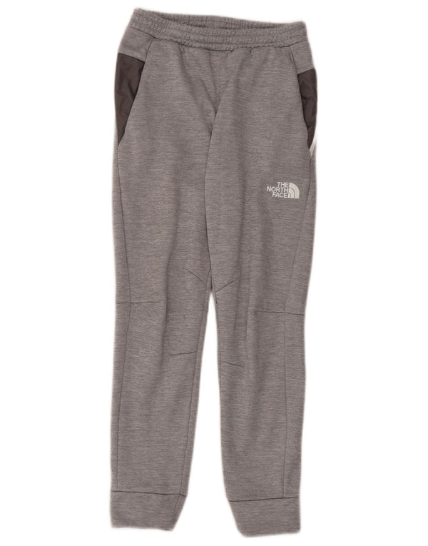 The North Face Boys Tracksuit Trousers 11-12 Years Large Grey Polyester