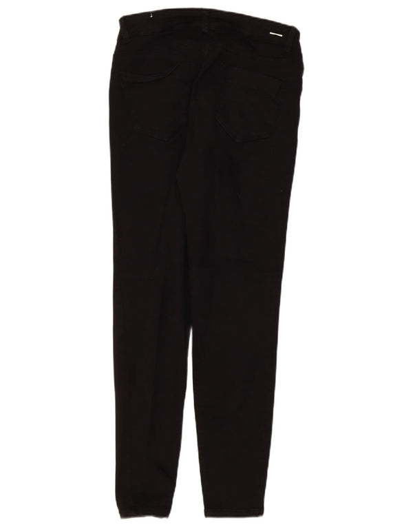 Zara Womens Skinny Jeans EU 40 Medium W30 L28 Black Cotton
