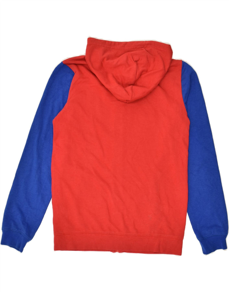 CHAMPION Boys Graphic Zip Hoodie Sweater 11-12 Years Large Red Colourblock | Vintage Champion | Thrift | Second-Hand Champion | Used Clothing | Messina Hembry 