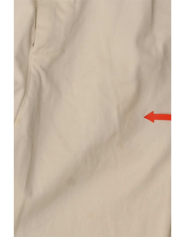 Zara Mens Pegged Chino Trousers EU 44 Large W34 L26 White