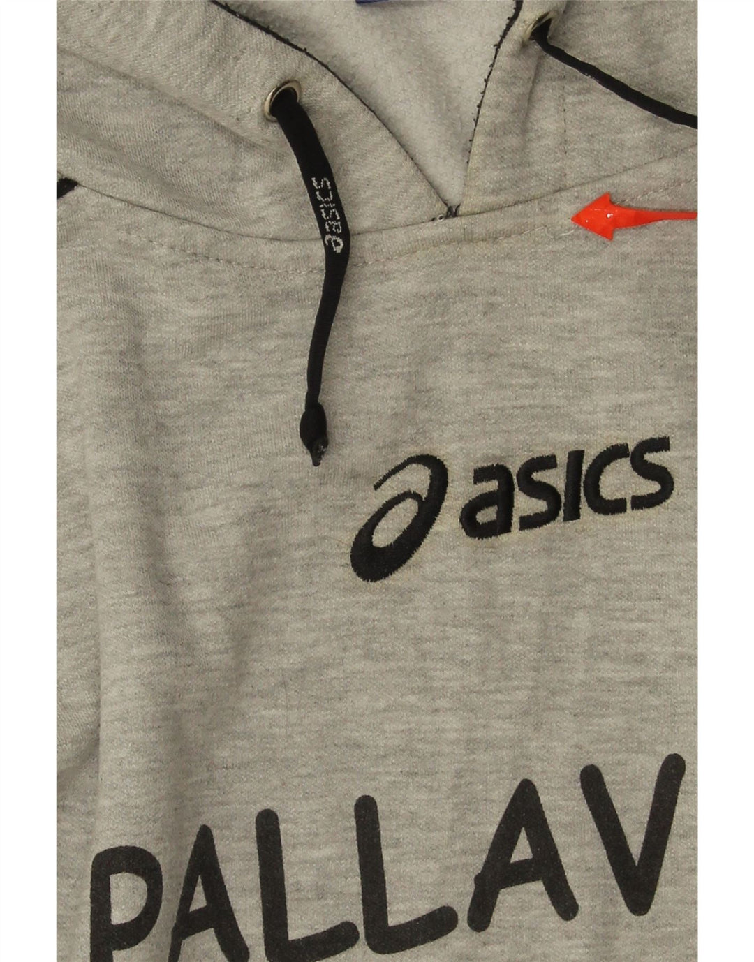 ASICS Mens Graphic Hoodie Jumper XL Grey