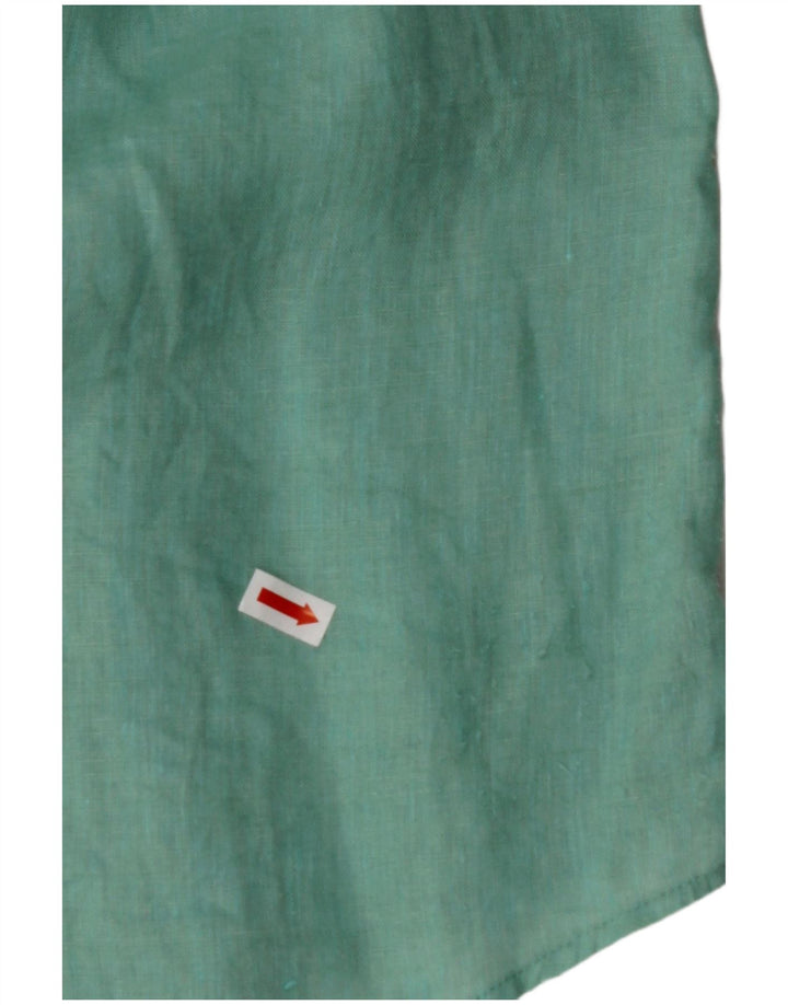 REISS Mens Regular Fit Shirt Large Green