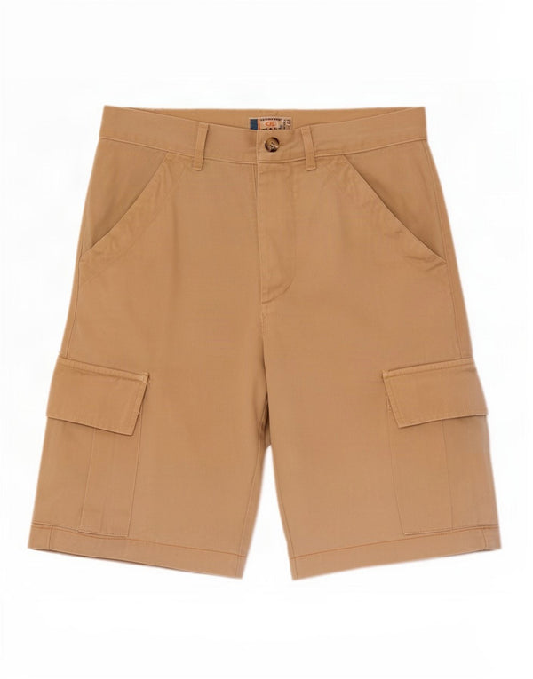 CLARK Mens Cargo Shorts Medium W30 Beige