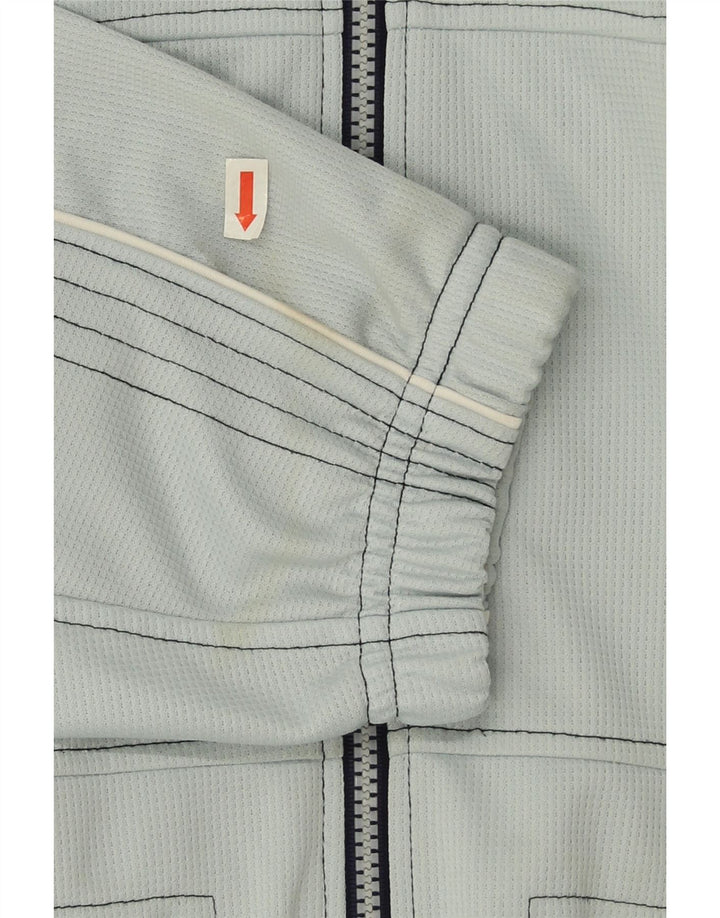 Asics Mens Tracksuit Top Jacket XL Blue Polyester