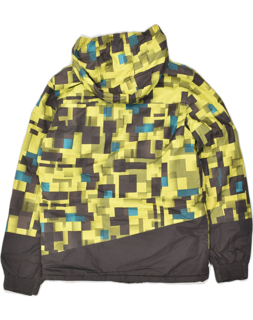 MOUNTAIN WAREHOUSE Boys Hooded Windbreaker Jacket 12-13 Years Yellow | Vintage Mountain Warehouse | Thrift | Second-Hand Mountain Warehouse | Used Clothing | Messina Hembry 