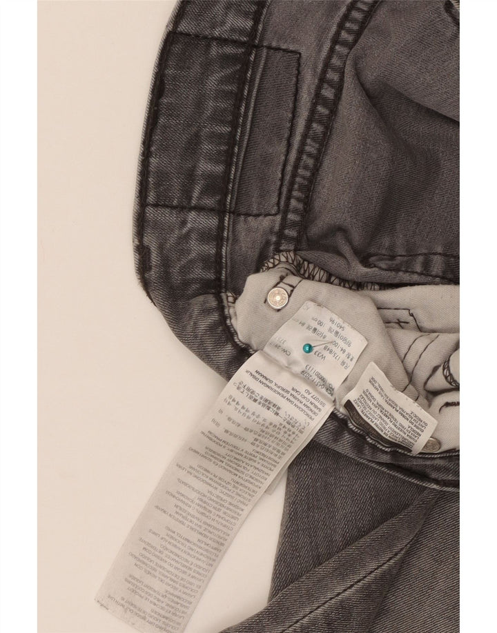 Levi's Mens 511 Slim Jeans W33 L32 Grey Cotton
