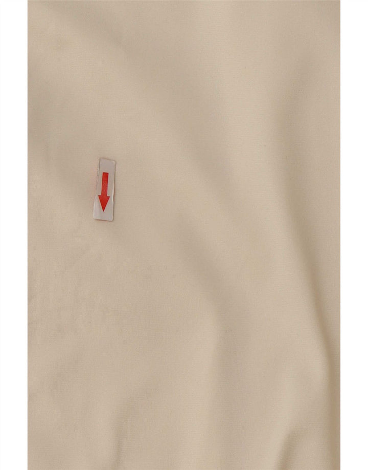 Adidas Mens Tracksuit Top Jacket XL Off White Polyester
