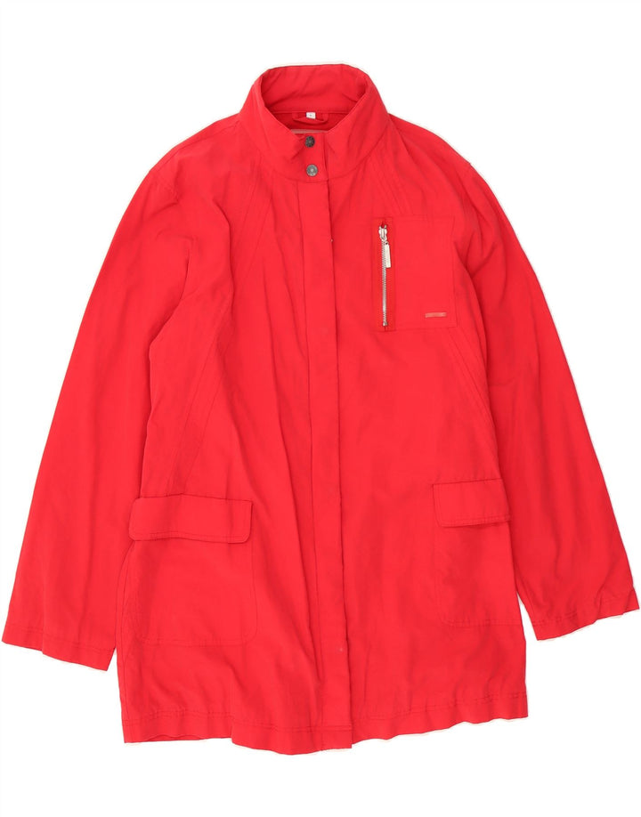 PACO Womens Overcoat UK 16 Large Red Vintage Paco and Second-Hand Paco from Messina Hembry 