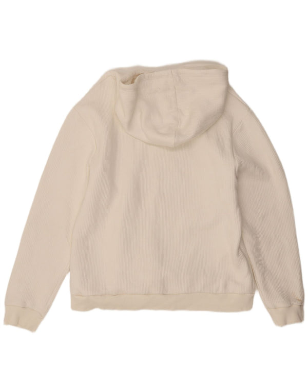 Reiss Womens Hoodie Jumper UK 20 2XL White Cotton