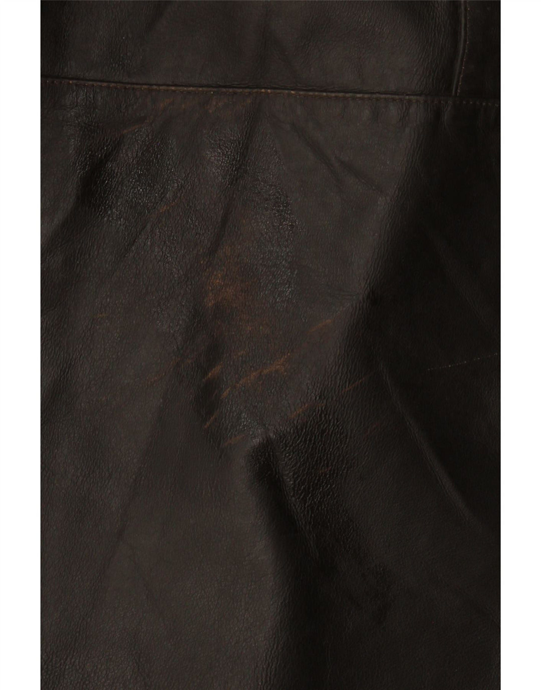 Privilegi Womens Hooded Oversized Leather Coat IT 50 XL Brown Leather