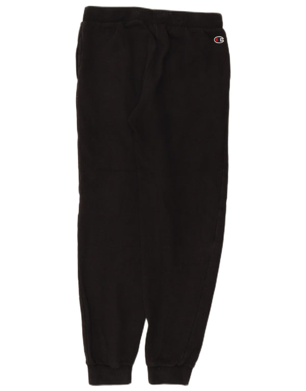 Champion Boys Graphic Tracksuit Trousers Joggers 13-14 Years XL Black