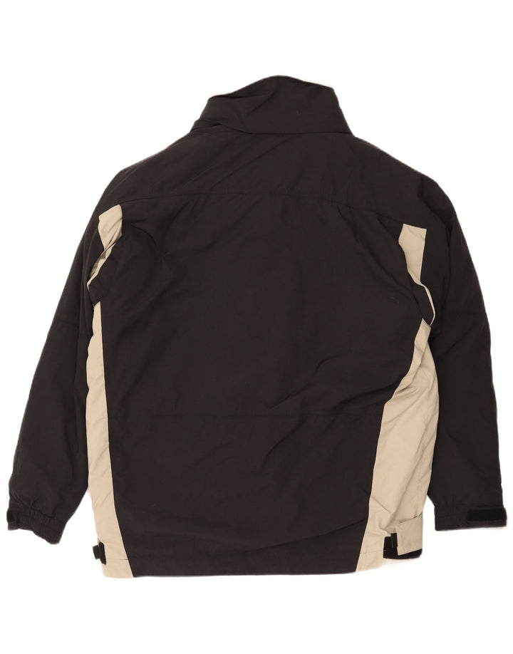 Kappa Mens Ski Jacket UK 40 Large Black Colourblock Polyamide