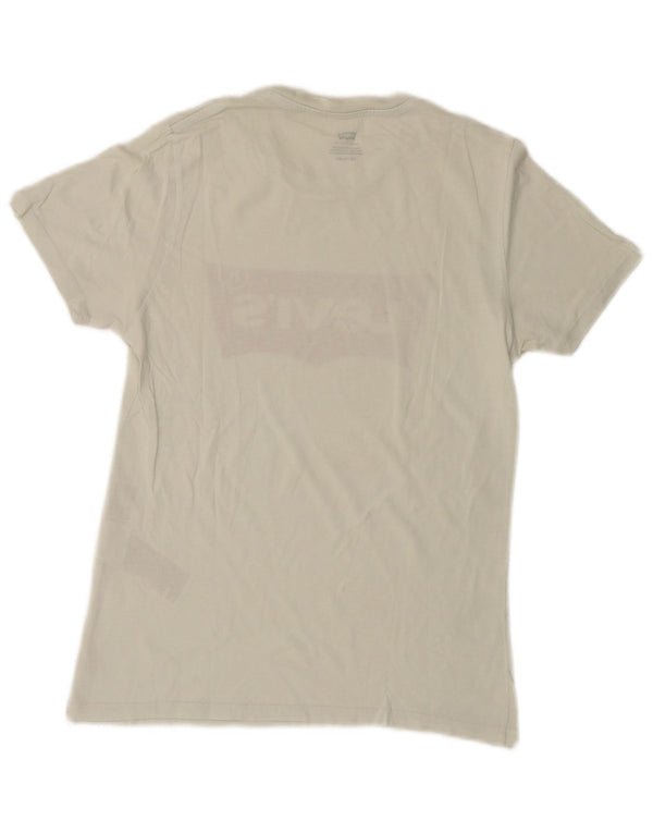 Levi's Mens Graphic T-Shirt Top XS White Cotton