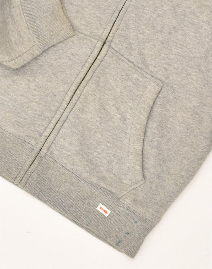 JACK WILLS Mens Classic Fit Zip Hoodie Sweater Medium Grey Cotton | Vintage Jack Wills | Thrift | Second-Hand Jack Wills | Used Clothing | Messina Hembry 