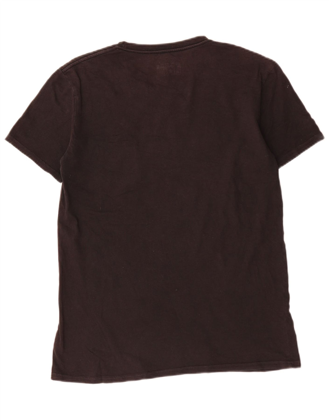 Converse Mens T-Shirt Top Small Black Cotton