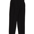 MARKS & SPENCER Mens Straight Casual Trousers W34 L33 Navy Blue Polyester Vintage Marks & Spencer and Second-Hand Marks & Spencer from Messina Hembry 