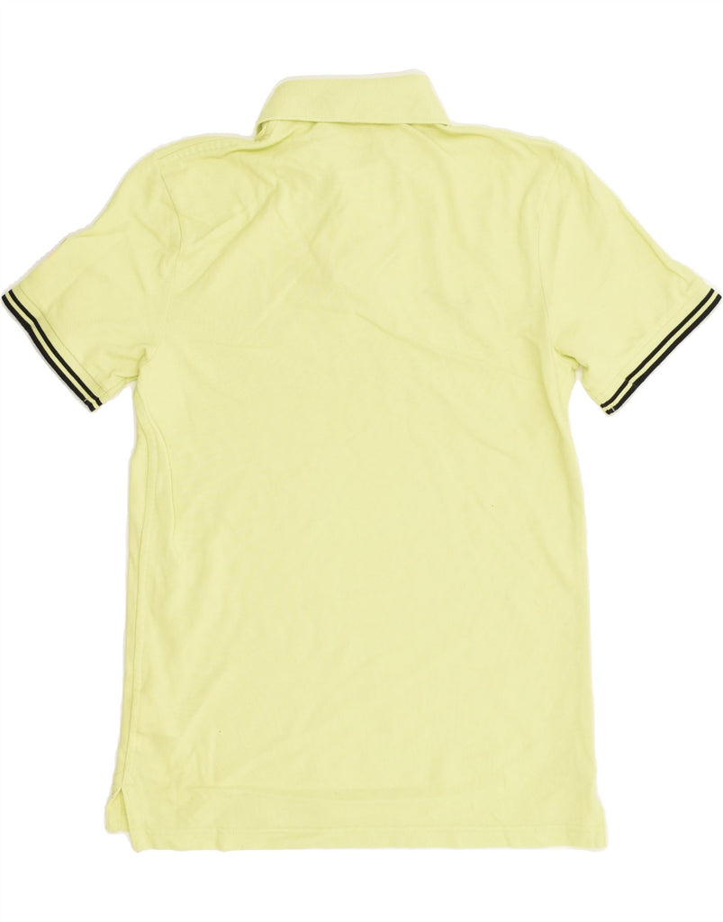 NIKE Mens Polo Shirt Medium Yellow Cotton | Vintage Nike | Thrift | Second-Hand Nike | Used Clothing | Messina Hembry 