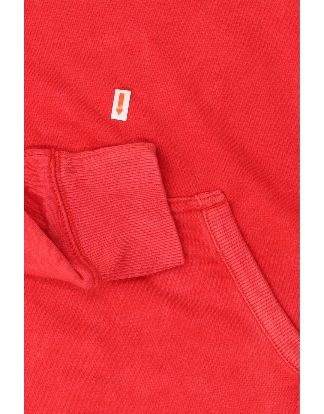 LEVI'S Boys Graphic Hoodie Jumper 13-14 Years Red Cotton