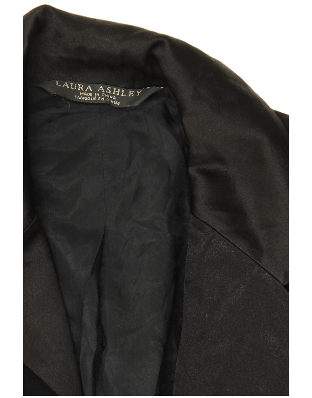 Laura Ashley Womens 1 Button Blazer Jacket UK 12 Medium Black