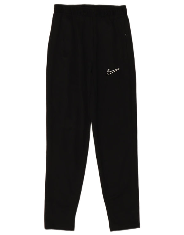 Nike Boys Tracksuit Trousers 10-11 Years Medium Black Polyester