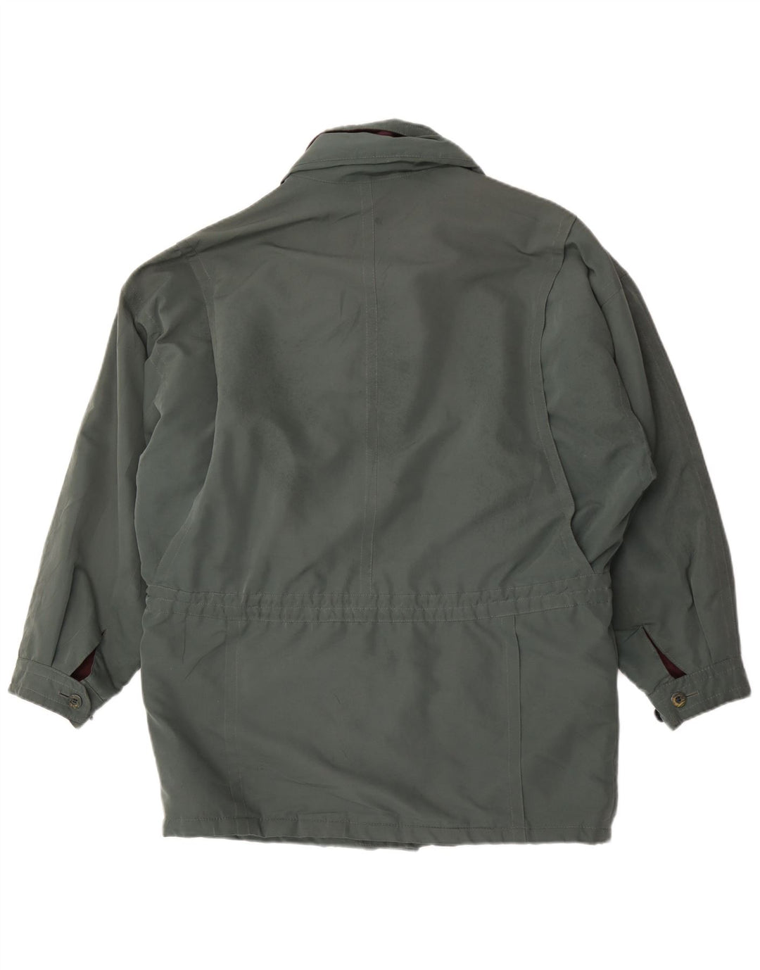 Mens Windbreaker Jacket UK 44 2XL Green
