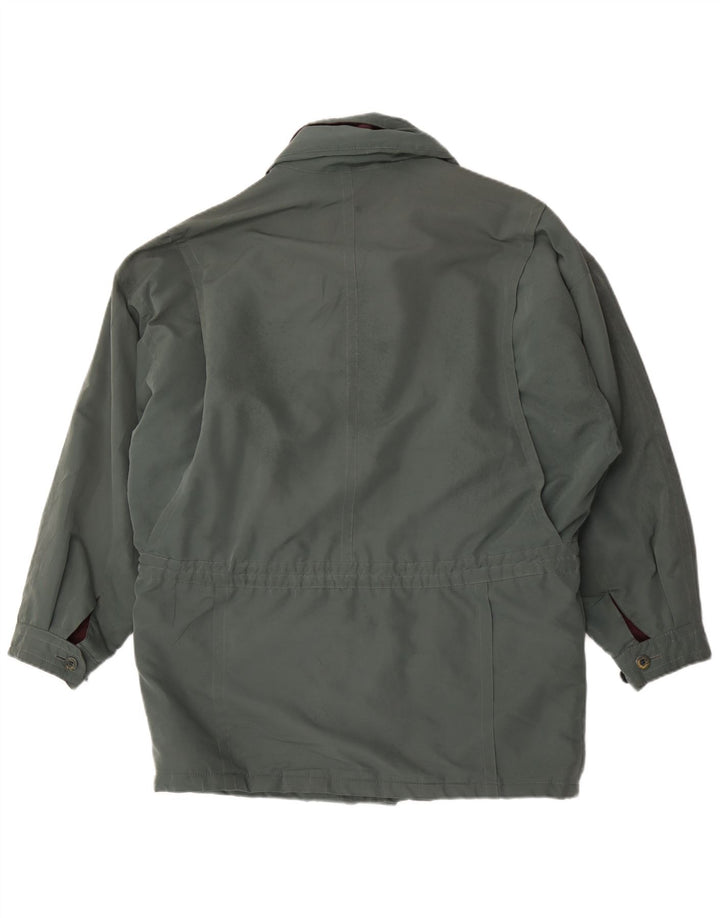 Mens Windbreaker Jacket UK 44 2XL Green