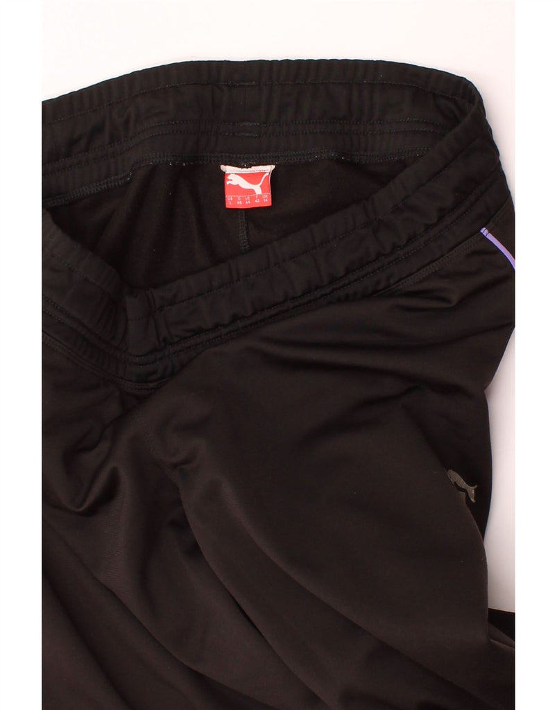 PUMA Womens Tracksuit Trousers Joggers UK 14 Large Black Vintage Puma and Second-Hand Puma from Messina Hembry 