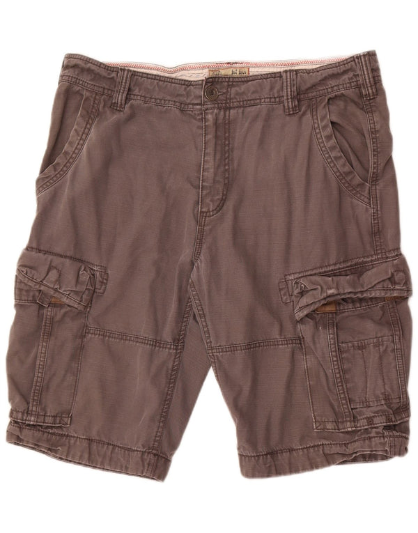 Fat Face Mens Cargo Shorts W36 Large Grey Cotton