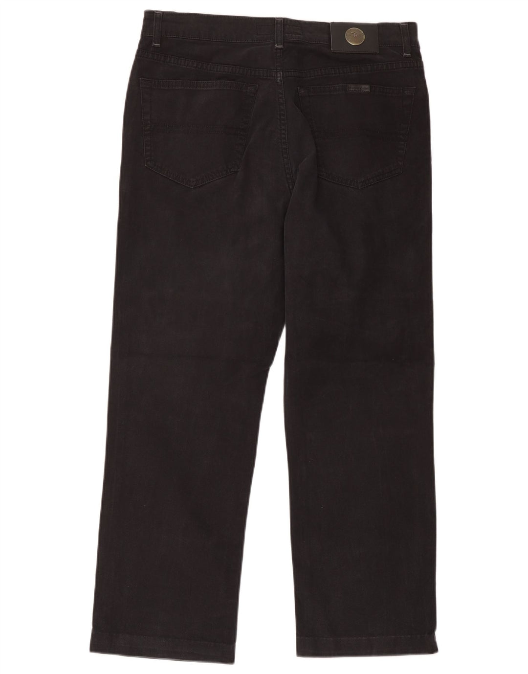 Trussardi Mens Cropped Jeans W36 L26 Black Cotton