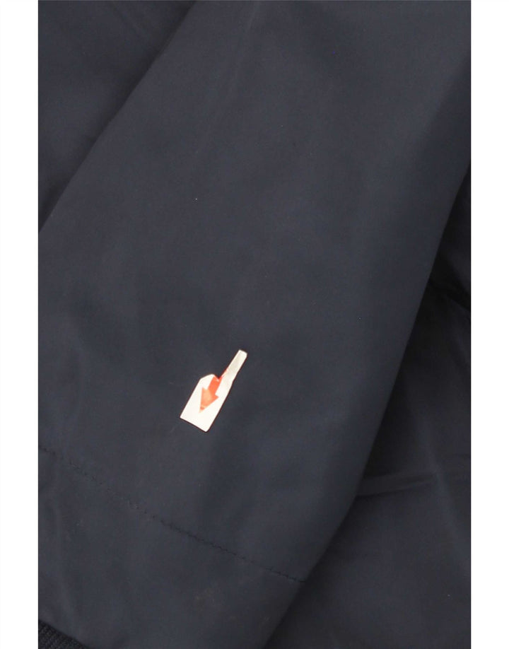 Zara Mens Padded Jacket UK 40 Large Navy Blue