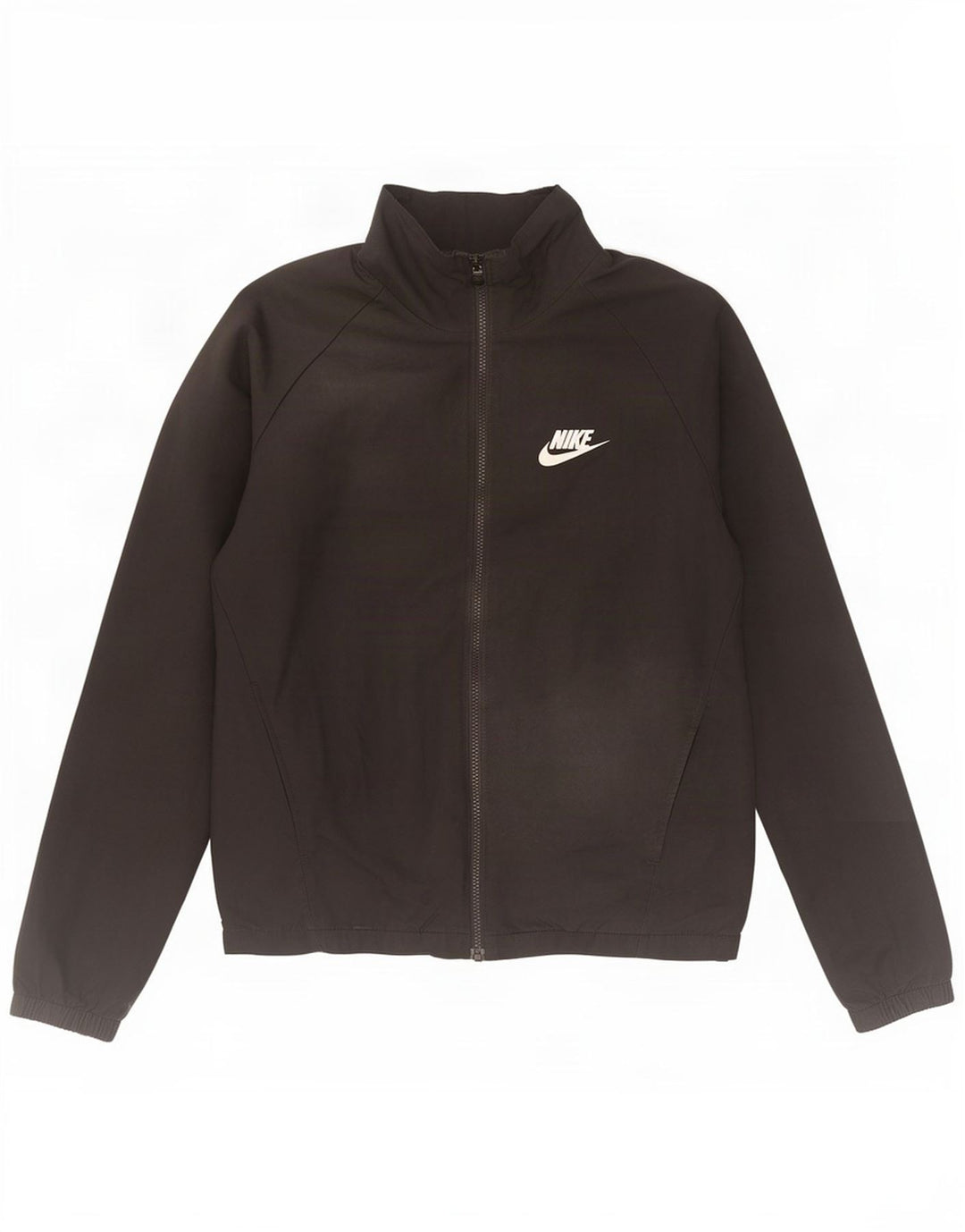 Nike Mens Tracksuit Top Jacket Medium Black Polyester