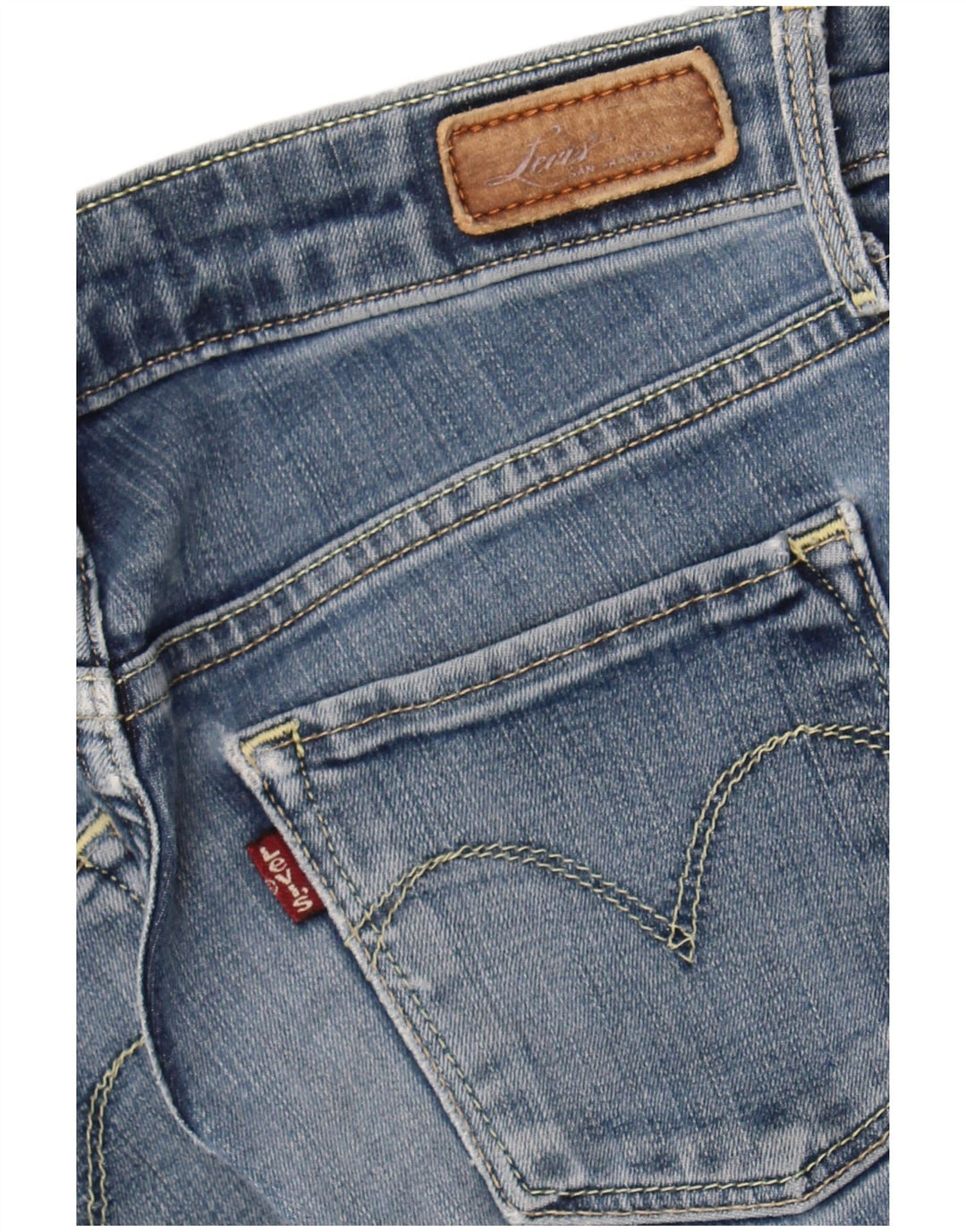 Levi's Womens Skinny Jeans W28 L28 Blue