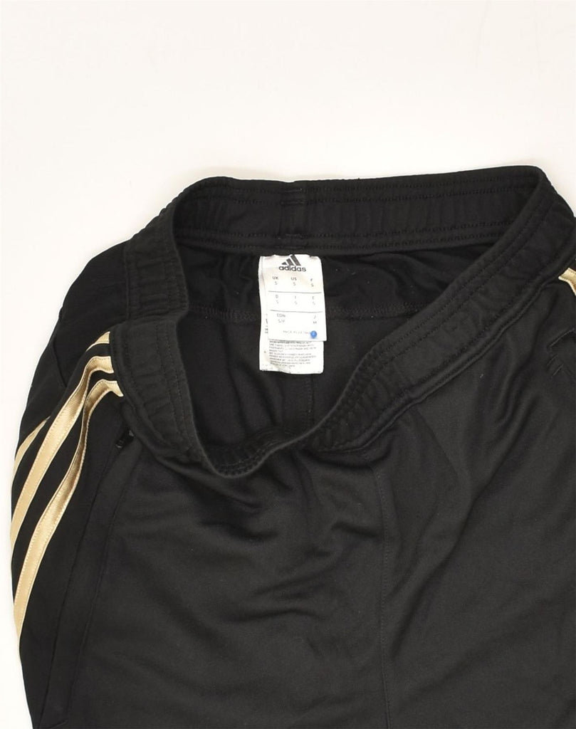 ADIDAS Mens Tracksuit Trousers Small Black Polyester | Vintage Adidas | Thrift | Second-Hand Adidas | Used Clothing | Messina Hembry 