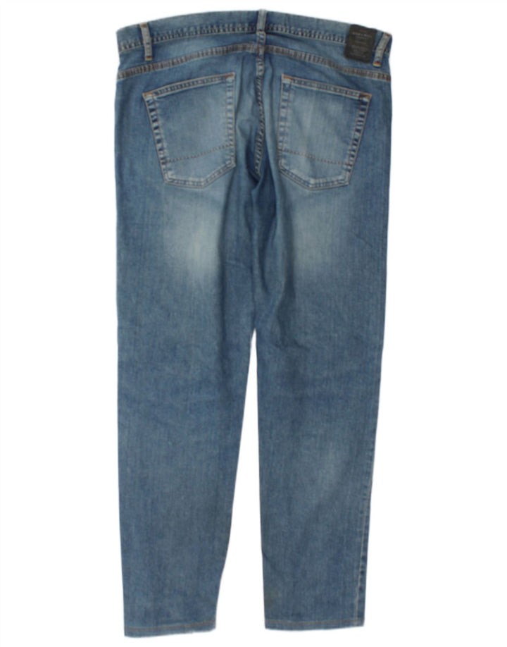 Zara Mens Slim Jeans EU 44 Large W34 L30 Blue