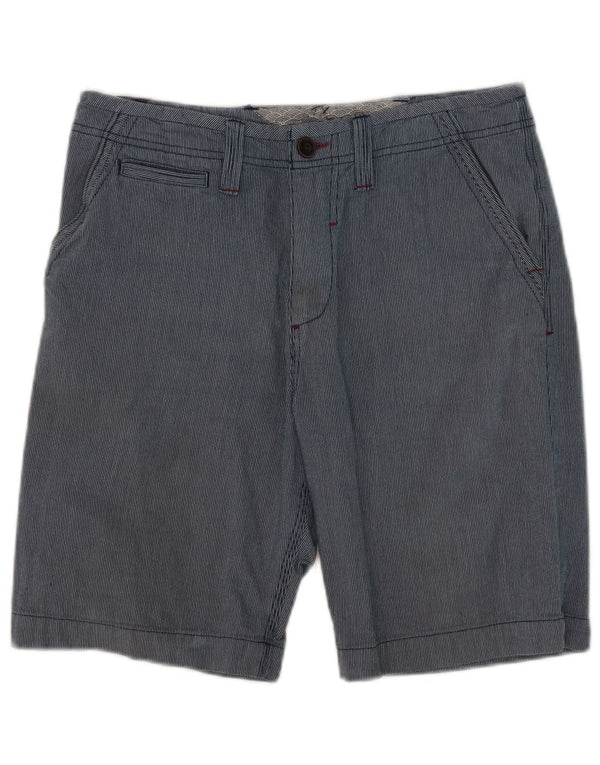 White Stuff Mens Chino Shorts W32 Medium Blue Cotton