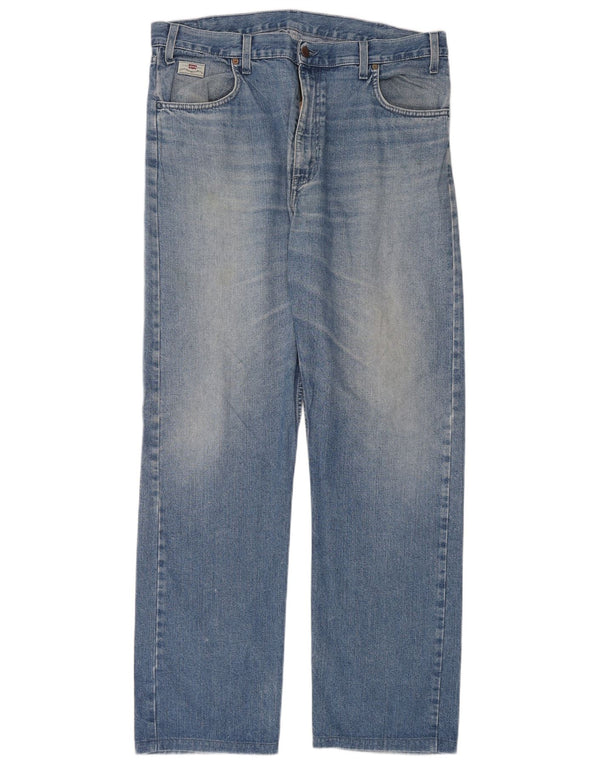 Levi's Mens Straight Jeans W38 L34 Blue